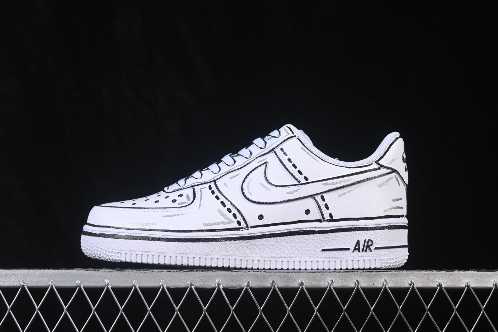 Nike Air Force 1 '07 Low White Classic Sneakers - DD8959-100