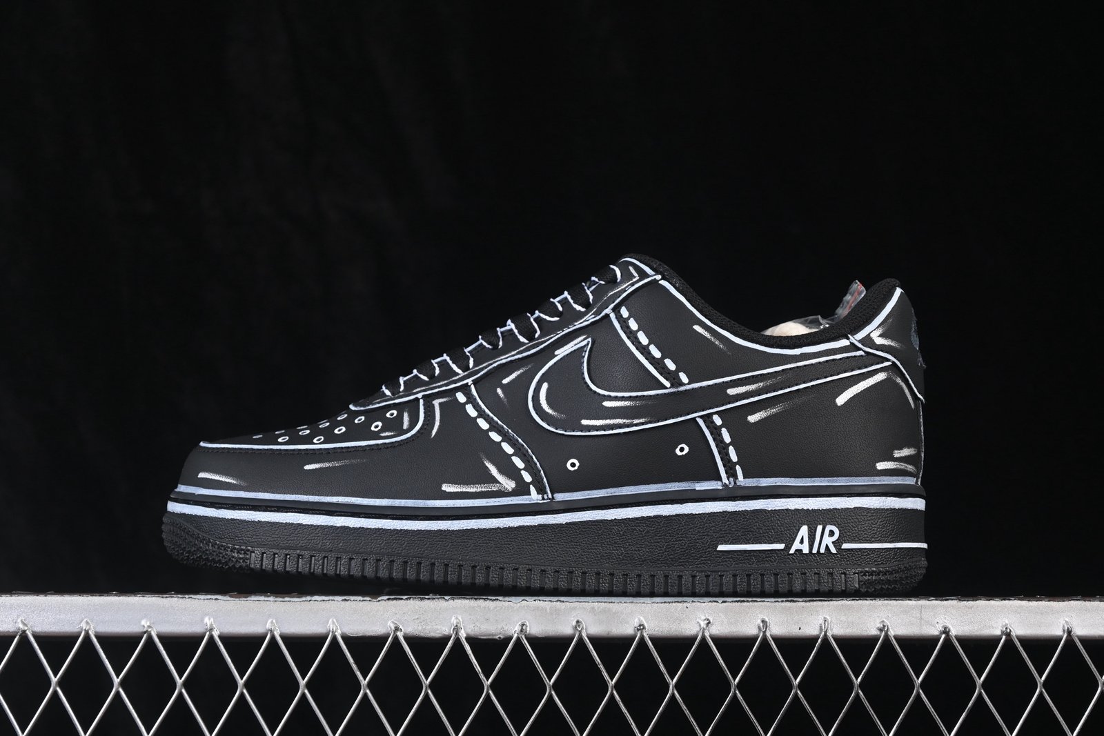 Nike Air Force 1 '07 Low "Triple Black" CW2288-001 Classic Sneakers