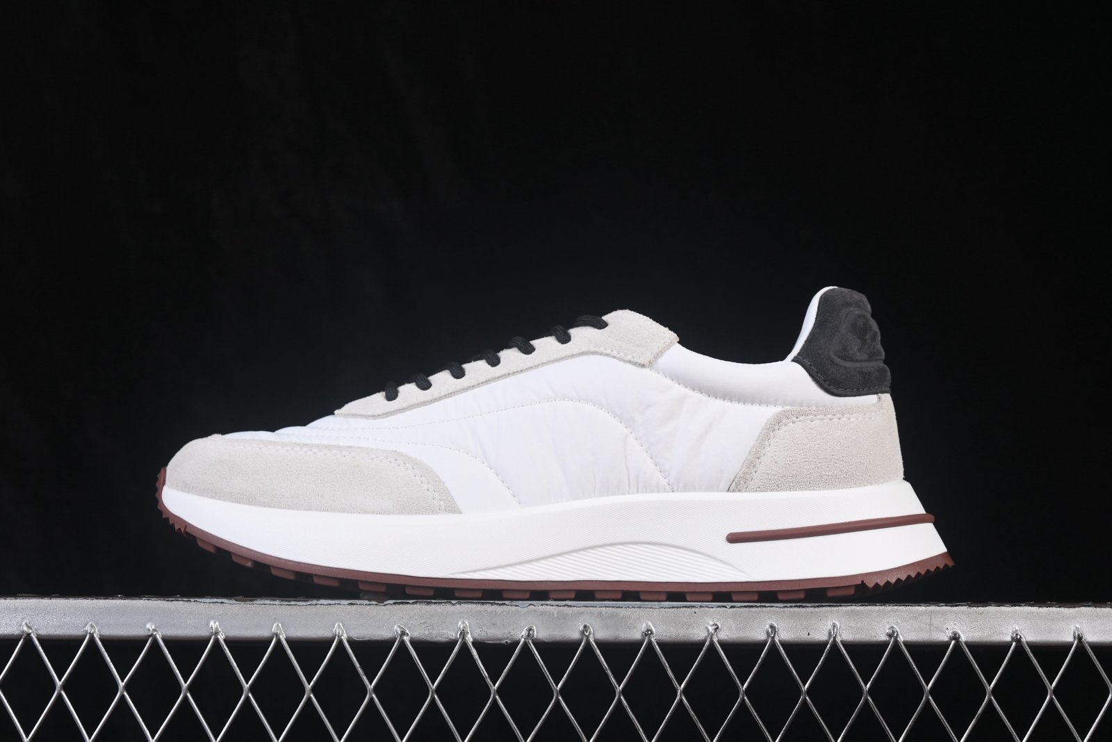 Loro Piana Week-End Walk Men's Luxury Leather Casual Sneakers - 9.G7