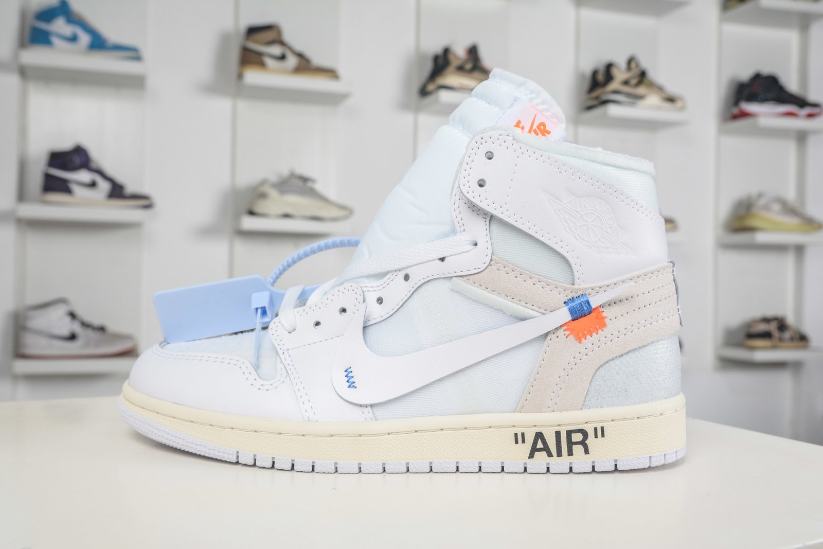 Virgil Abloh Archive x Air Jordan 1 High OG “Alaska” Off-White White AA3834-100