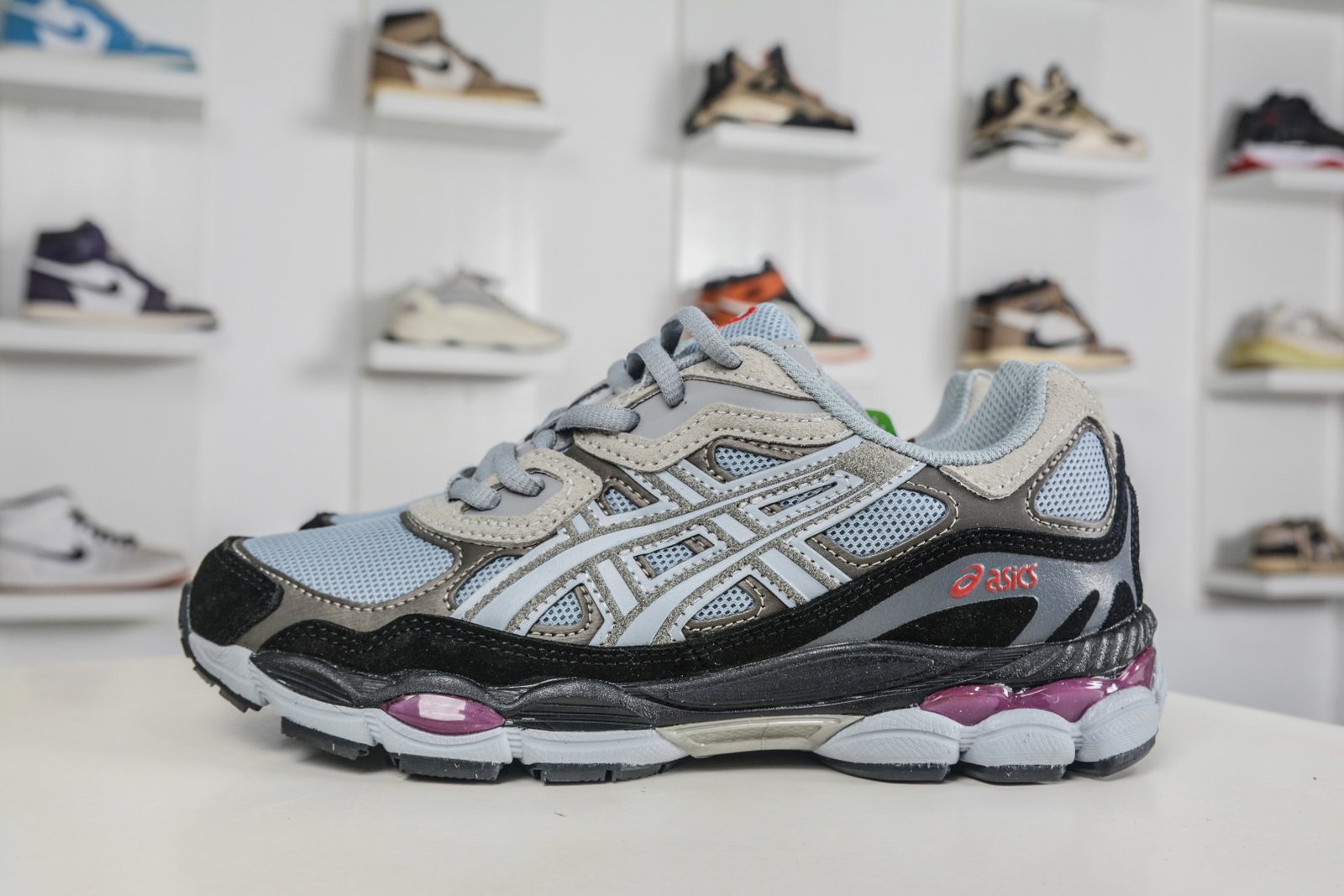 Asics Gel-NYC Retro Lifestyle Running Shoes - Breathable Suede & Mesh - 1203A383 024