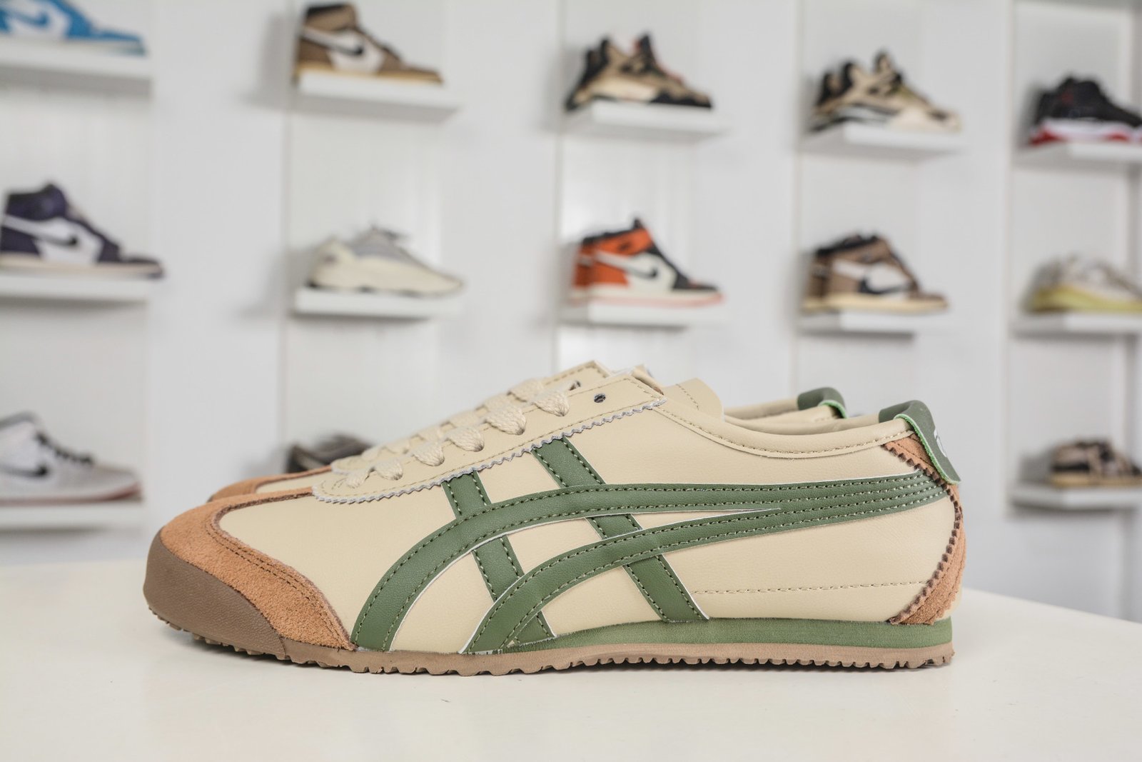 Onitsuka Tiger Mexico 66 Paraty Brown Green Sneakers DL408-1785