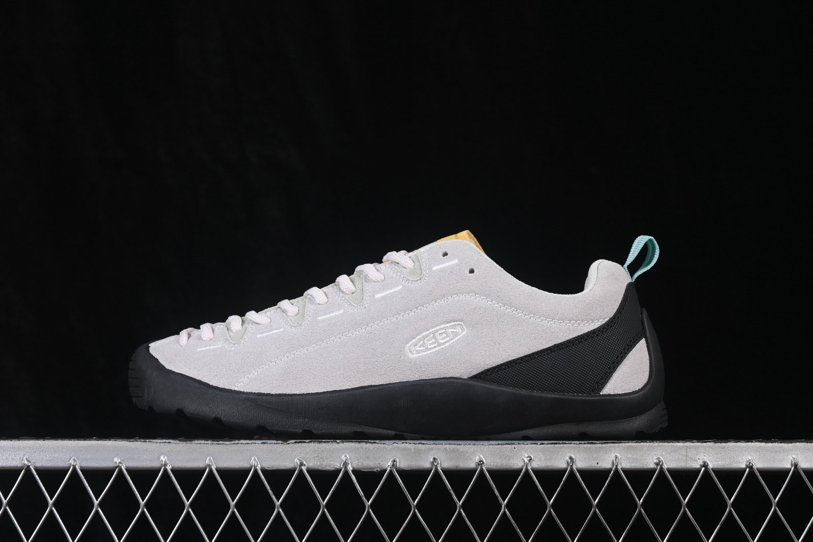 Keen Jasper Japanese Retro Outdoor Hiking Shoes - Pale Grey Yellow