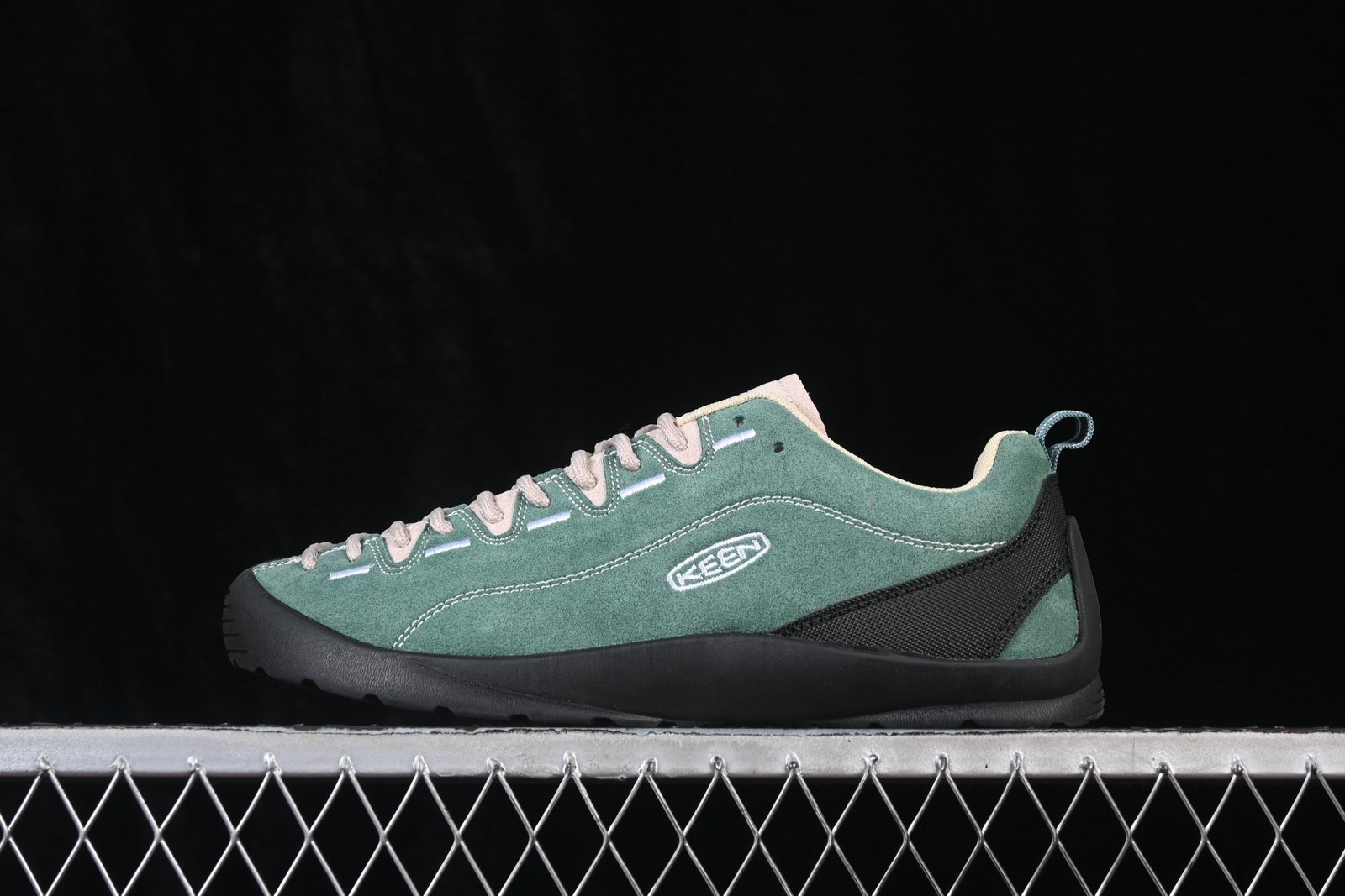 Keen Jasper Outdoor Retro Suede Sneakers - Lotus Leaf Green - Japanese Street Style Hiking Shoes