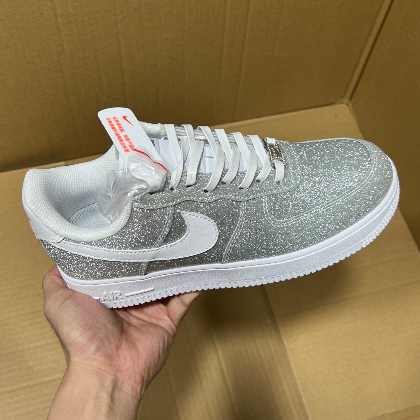Nike Air Force 1 '07 Low Classic White Sneakers - Style Code AB206896