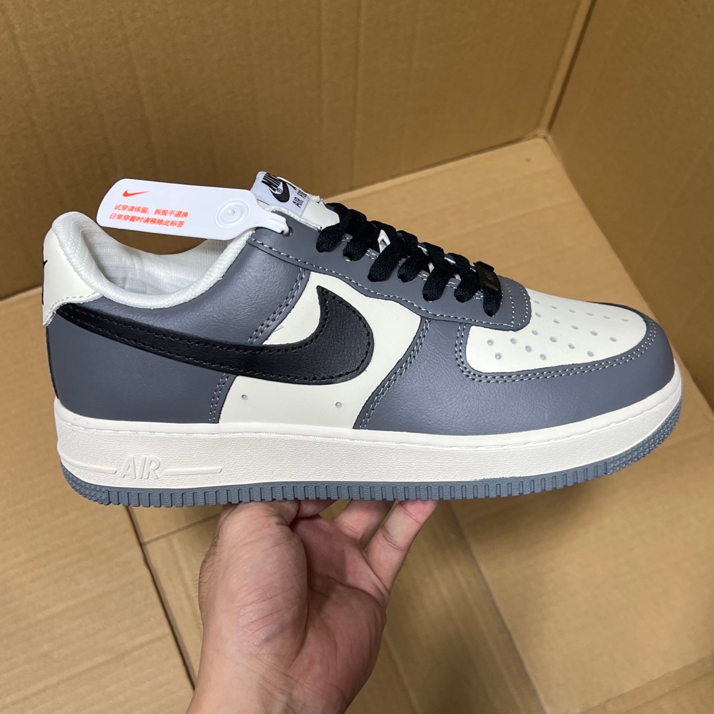 Nike Air Force 1 Low Classic 'Triple White' Premium Edition - AB206896