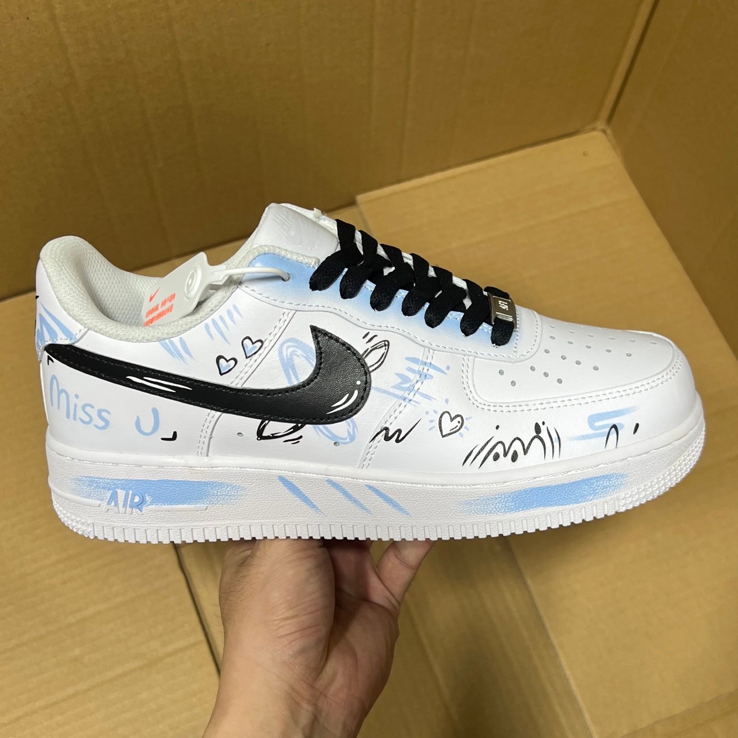 Nike Air Force 1 Low 'Pure Original' Classic Sneakers - AB206896