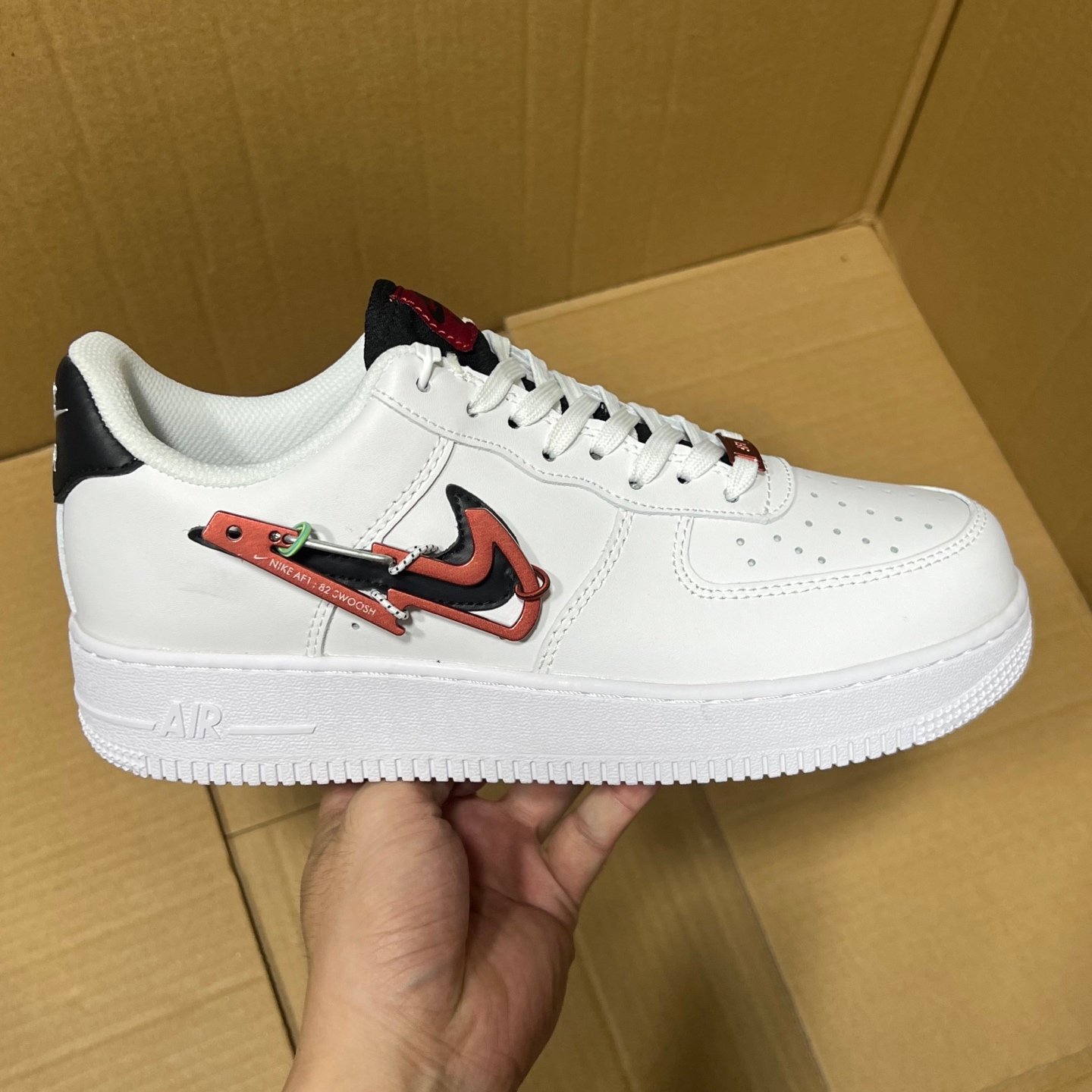 Nike Air Force 1 '07 Low Classic White Sneakers AB206896