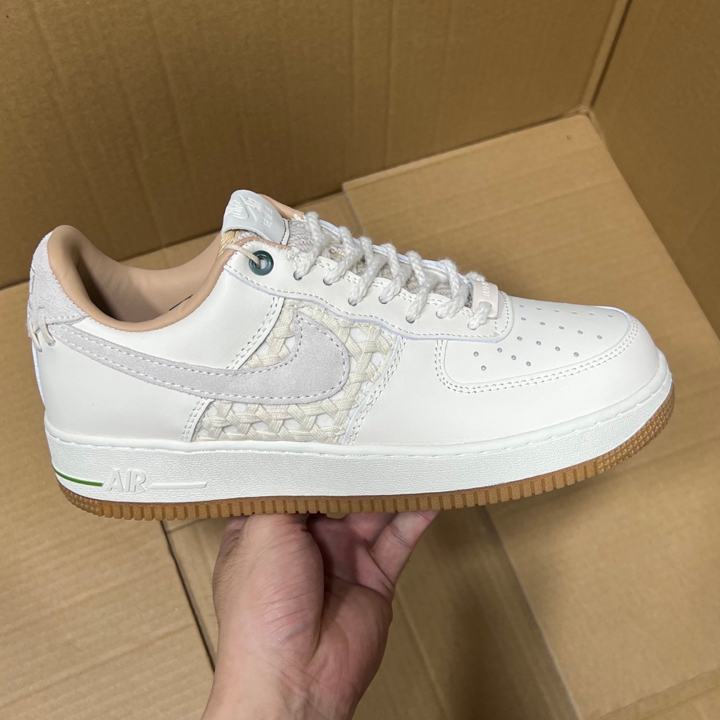 Nike Air Force 1 Low 'Pure Original' Classic Sneakers - Style Code AB206896