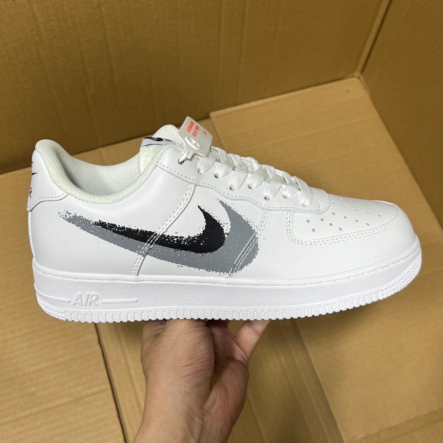 Nike Air Force 1 Low 'Pure Original' Classic Lifestyle Sneakers - AB206896