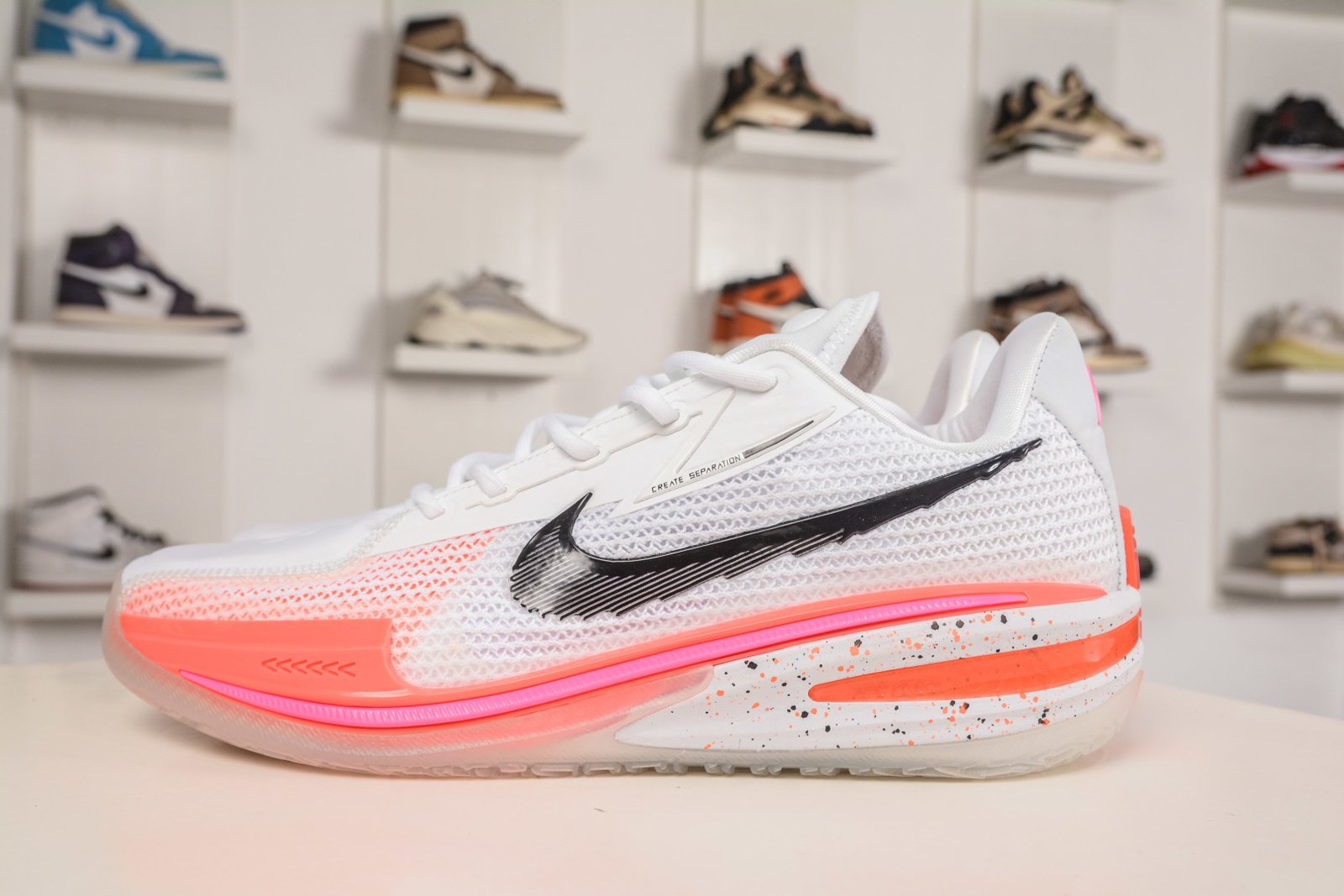 Nike Air Zoom G.T. Cut 1 EP "Peach White Pink" Basketball Shoes - CZ0176-106