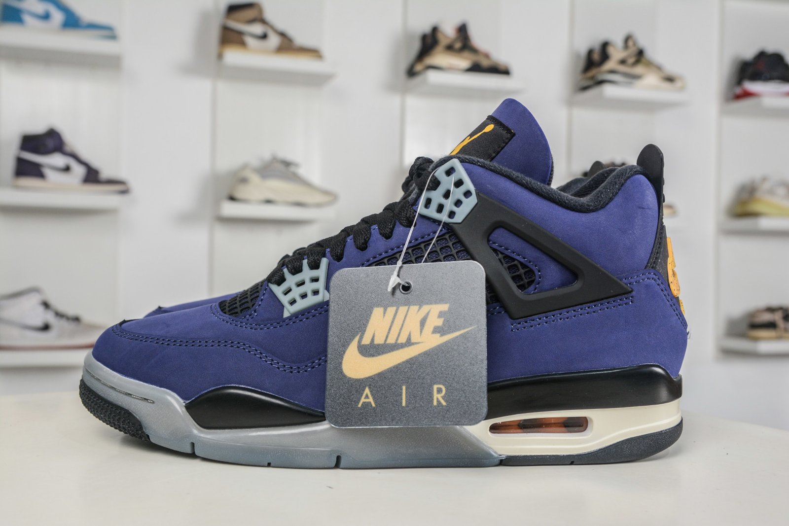 Air Jordan 4 Retro 'Imperial Purple' Men's Basketball Shoes - FV5029-500