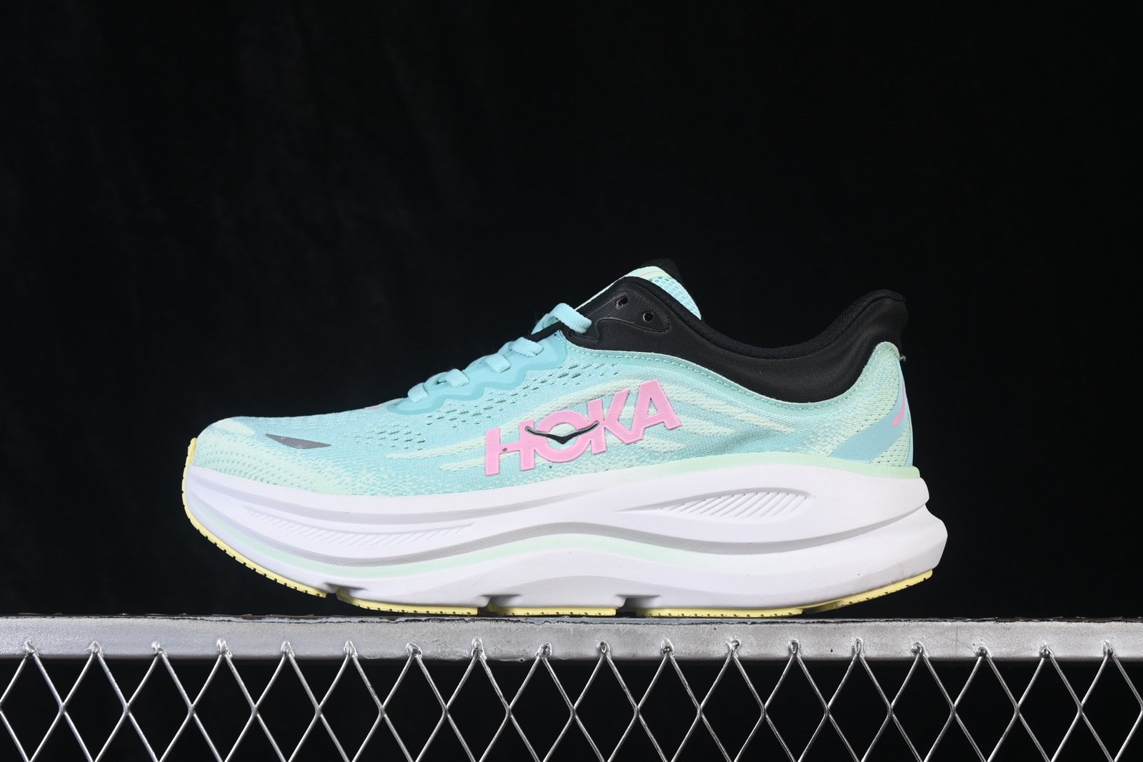 Hoka One One Bondi 9 Functional Cushioning Running Shoes - 1162012 BTF