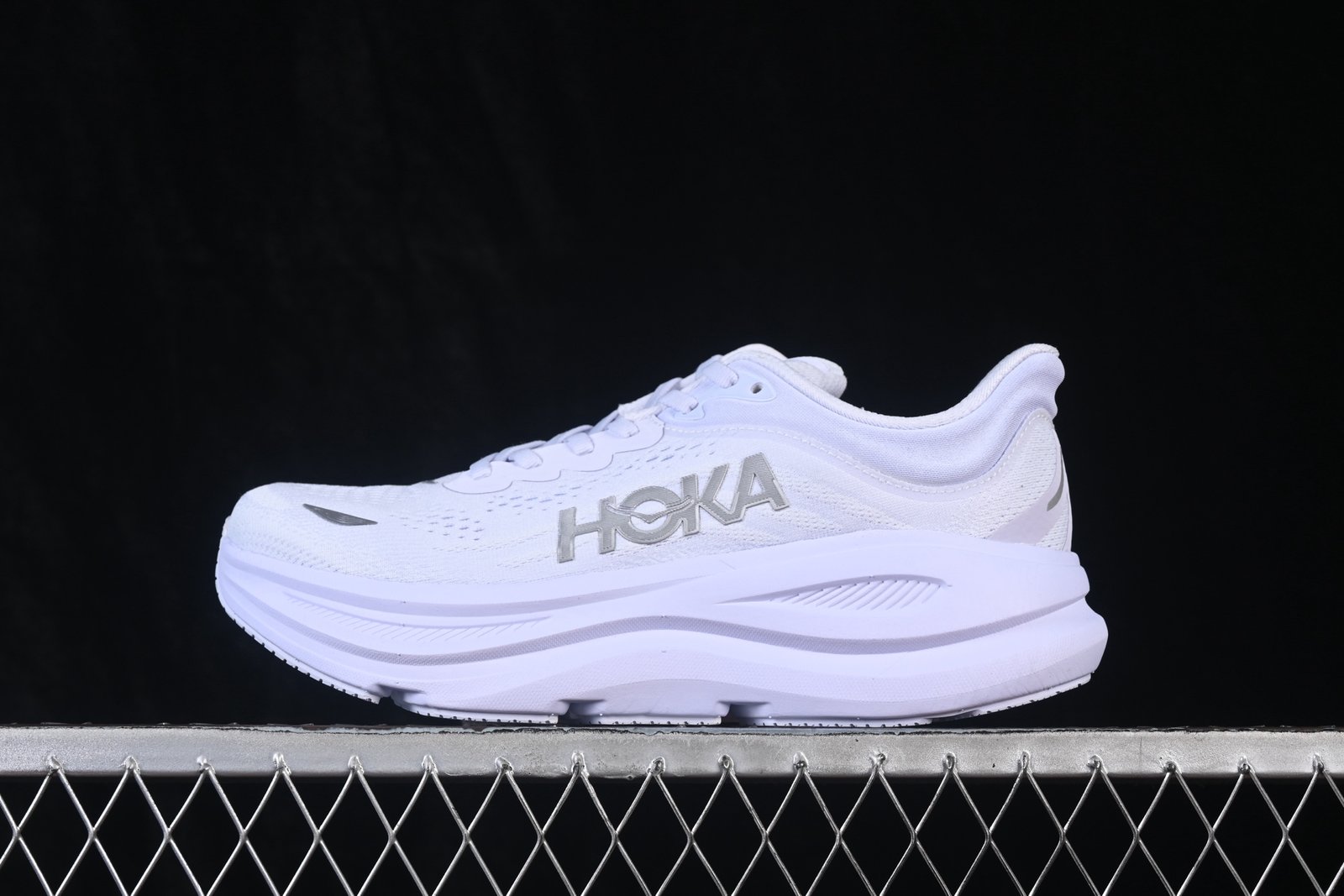 Hoka One One Bondi 9 Lightweight Cushioned Running Shoes - 1162012 SGLW