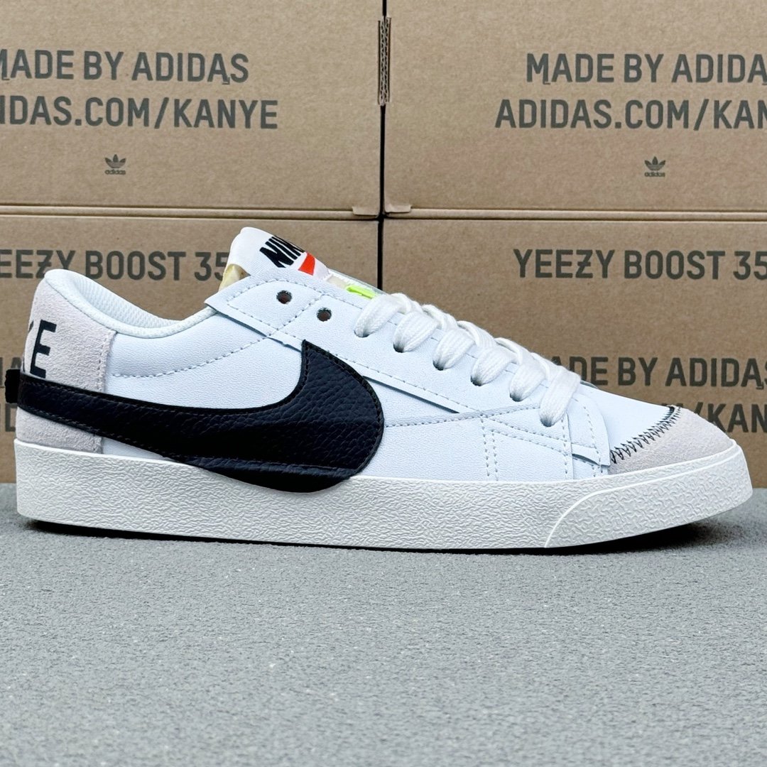Nike Blazer Low '77 Jumbo 'White Black' Casual Sneakers - DN2158-101