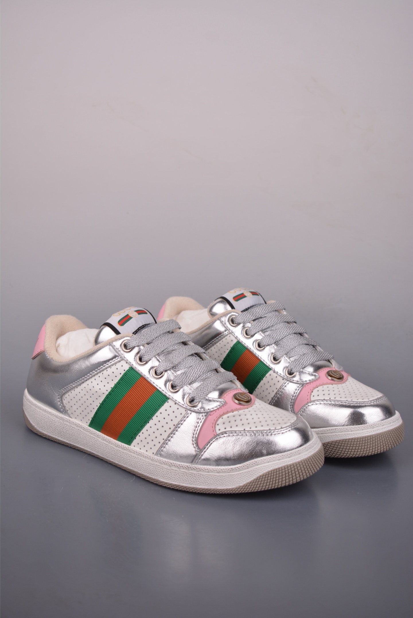 Gucci Shift Series Retro German Army Trainer Sneakers - 2025 Early Autumn New Collection Premium Edition