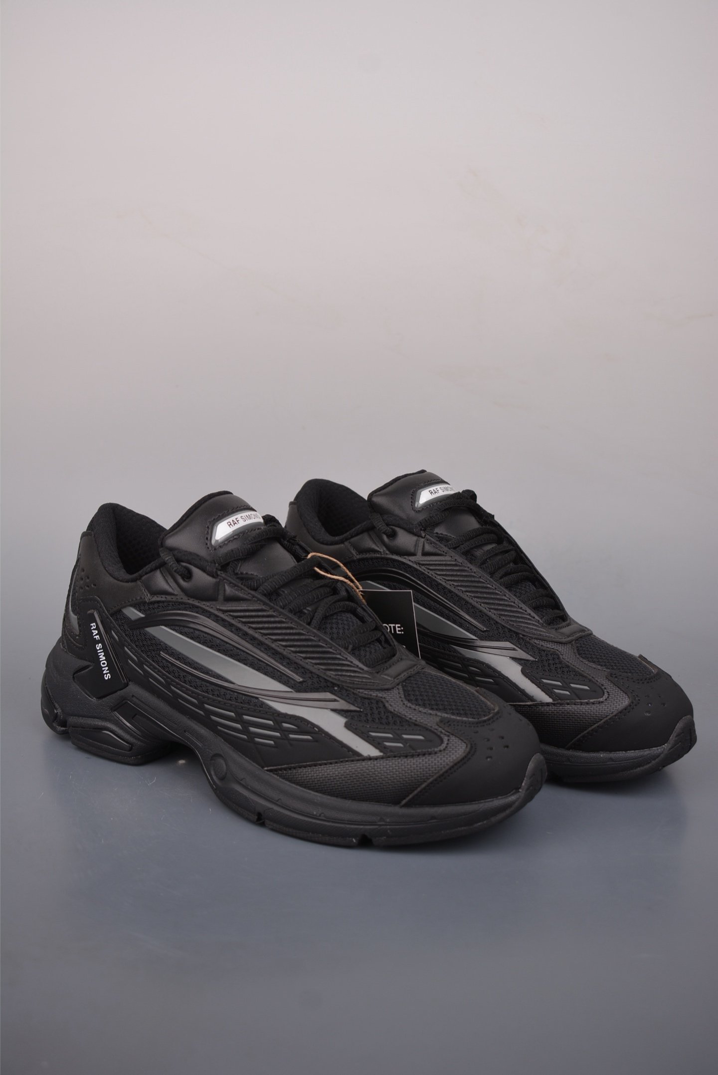 RAF SIMONS Antei Low-Top Sneakers with Detachable Tongue - Retro Fashion Casual Shoes HR830001S3226