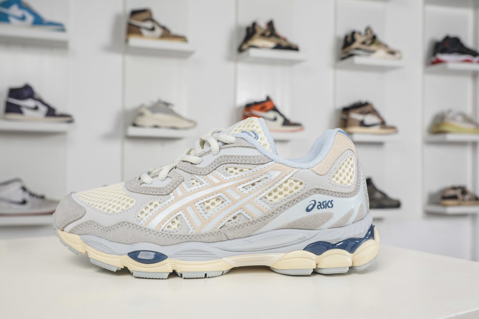 Asics Gel-NYC Retro Running Shoes Breathable Mesh Sneakers 1203A372 600