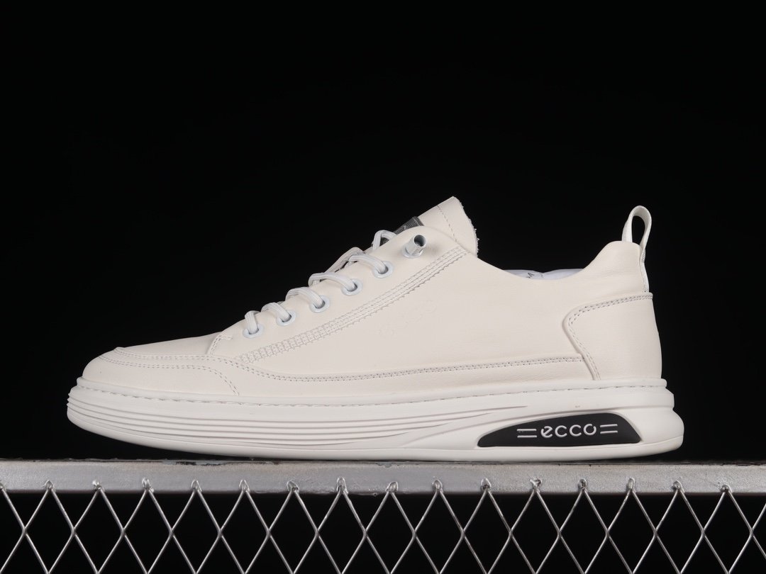 Ecco Men's Soft Series Slip-On Genuine Leather Casual Sneakers 79528601002