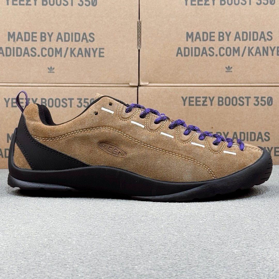 KEEN Jasper Suede Sneakers - Retro Low-Top Outdoor Hiking & Camping Shoes