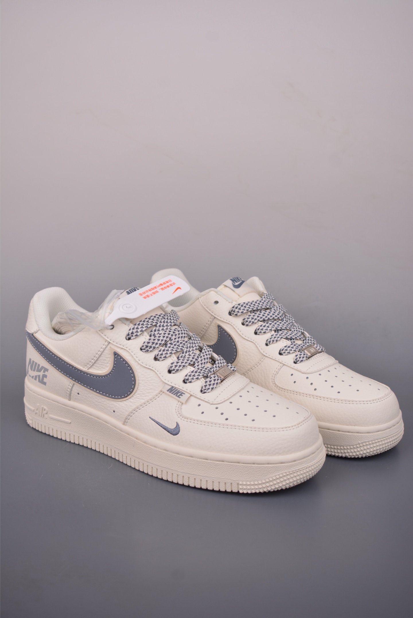 Nike Air Force 1 Low 'Light Grey' Classic Sneakers - CS5288 091331133