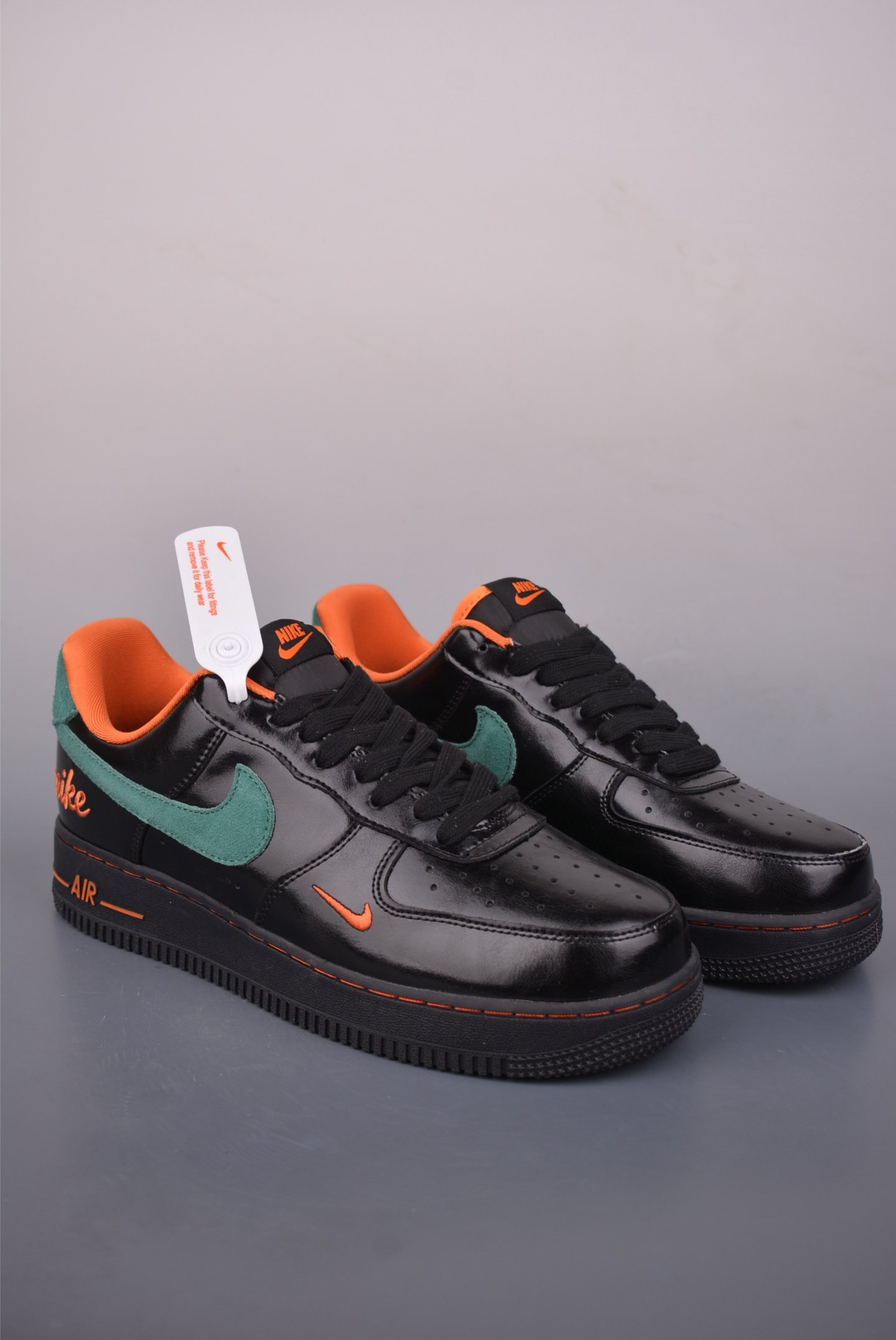 Nike Air Force 1 Low 'Black Orange' - FV3694-106