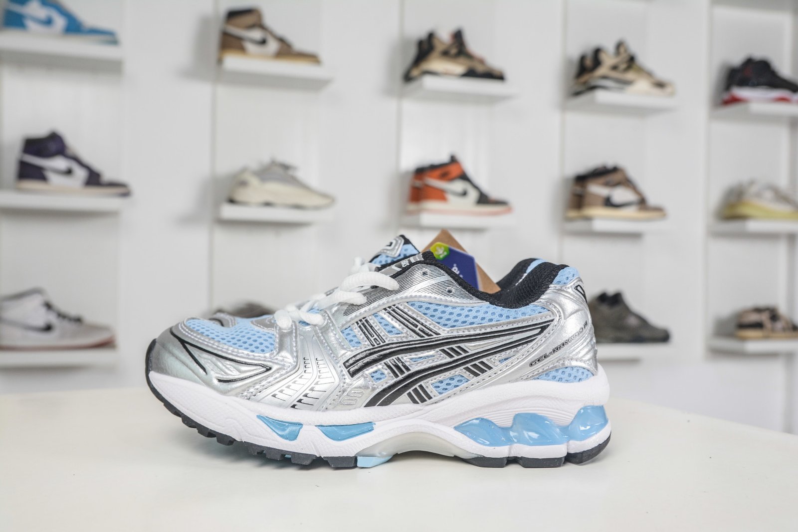 Asics Gel-Kayano 14 Kids Breathable Mesh Running Shoes Sneakers - 1203A537 400