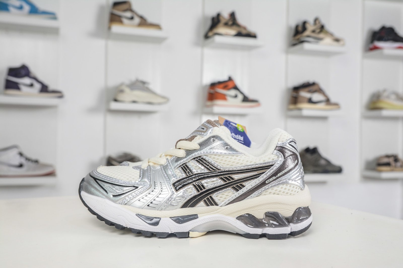 Asics Gel-Kayano 14 Kids Running Shoes Breathable Mesh Breathable Sneakers - 1201A019 108