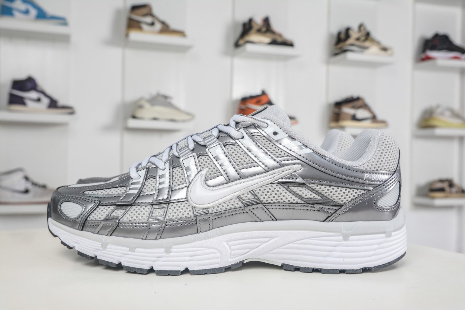 Nike P-6000 Retro Dad Style Running Shoes Low-Top Mesh Breathable Sneakers IO3496-001