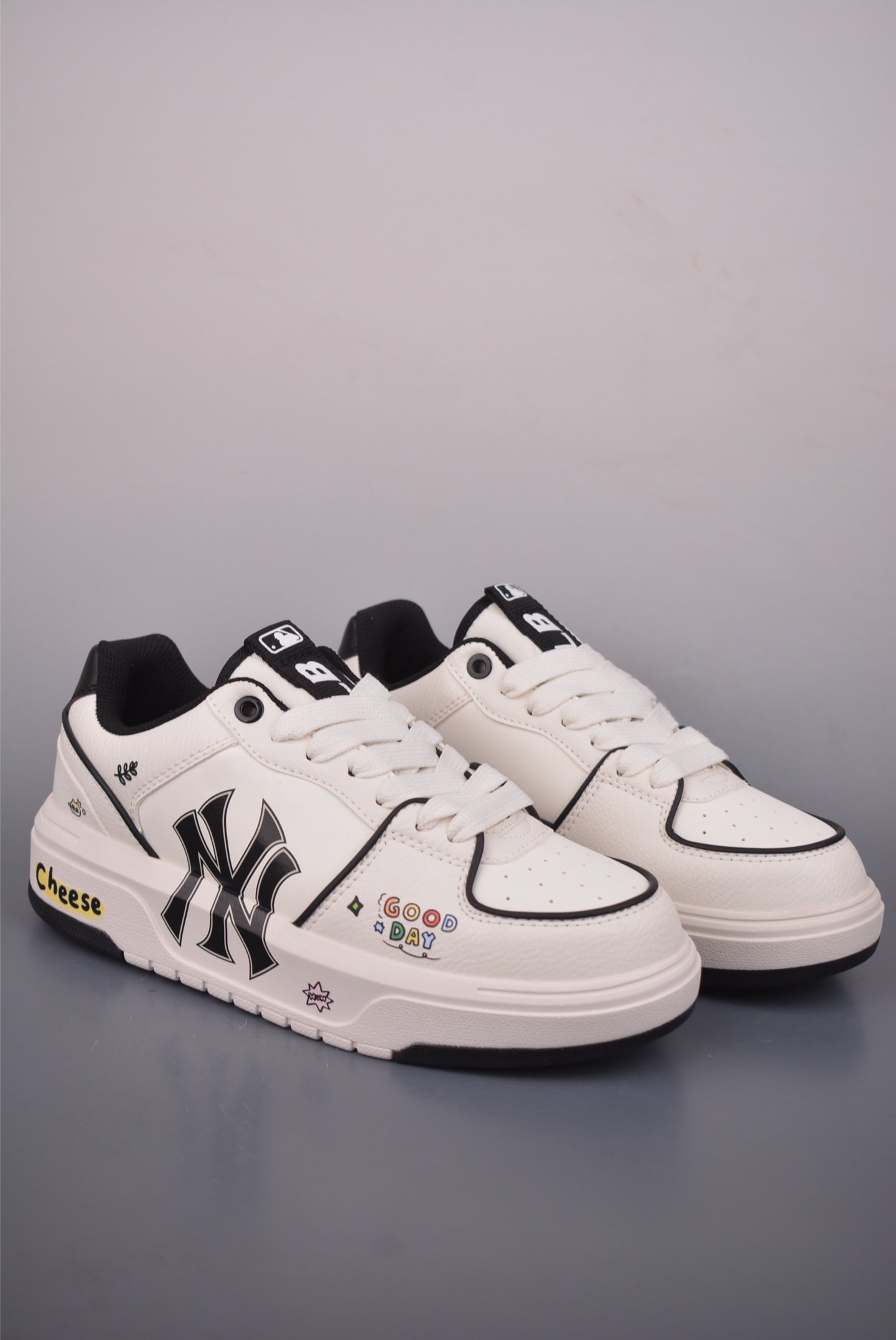 MLB Big Ball Chunky Graffiti Prank Print Daddy Shoes 6cm Height Increase - 3ASXCA12N2915