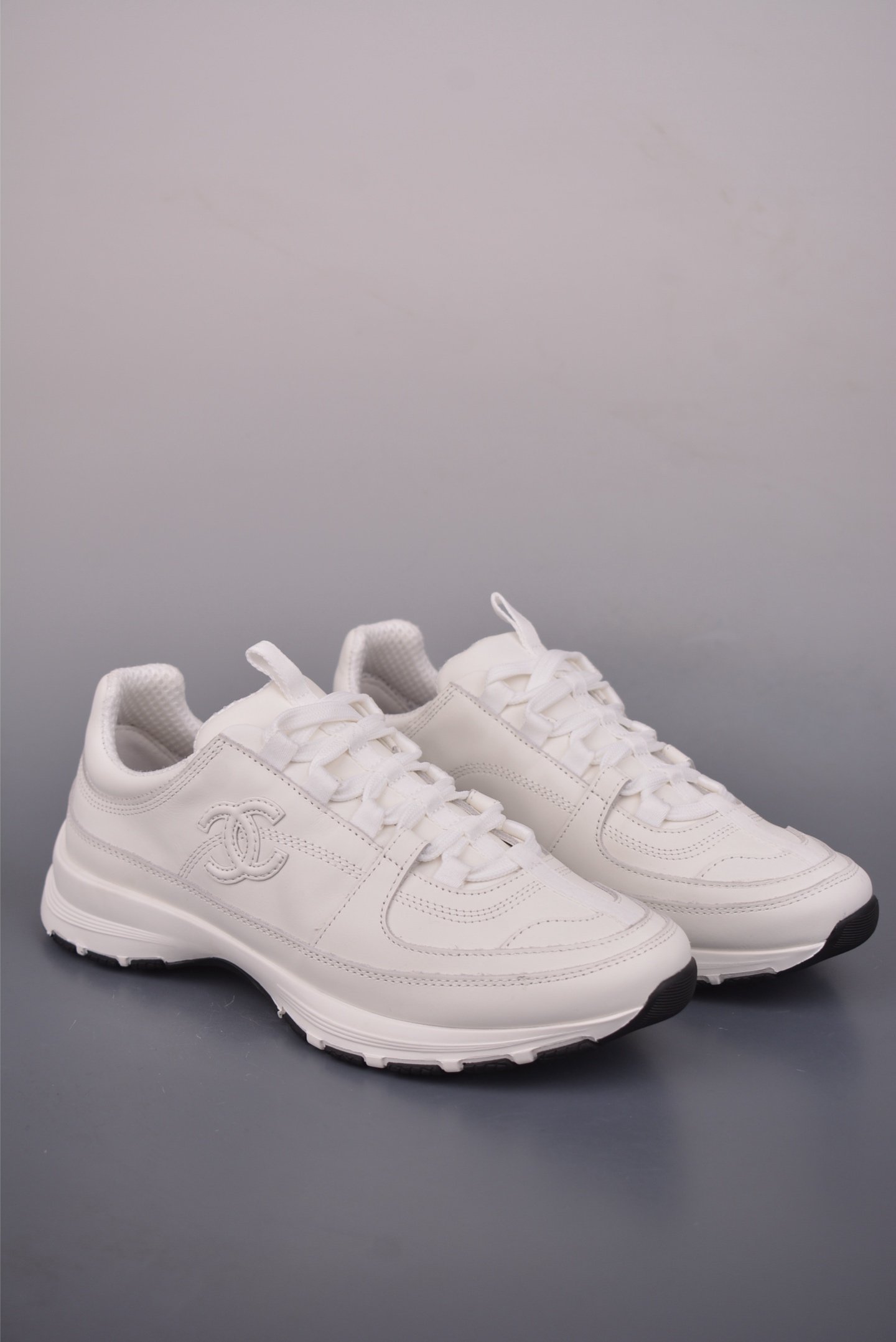 Chanel Women's Classic Quilted Leather Retro Sneakers G397922631