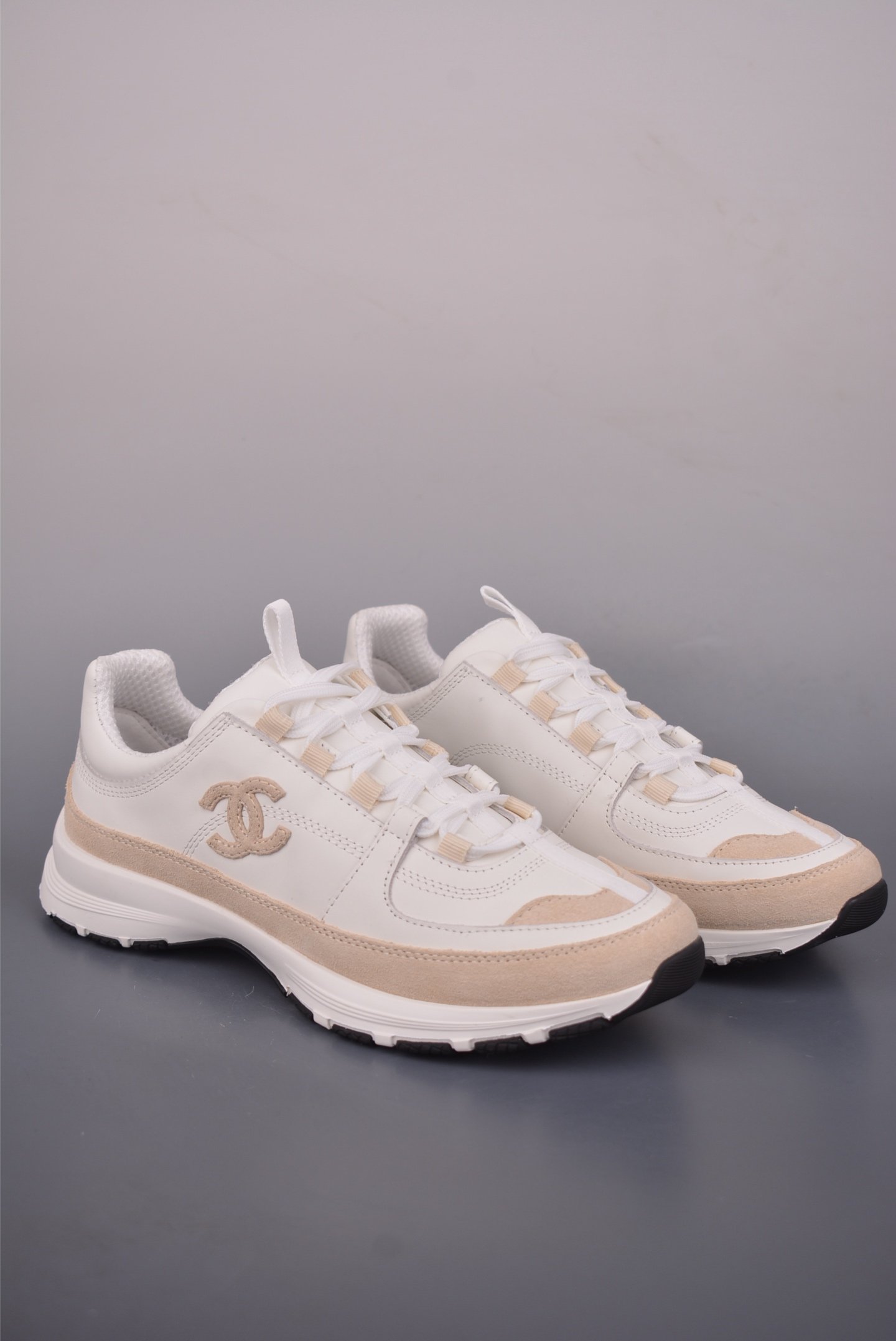 Chanel 2026 Quilted Leather Baseball Sneakers Women's Tennis Shoes G397922631