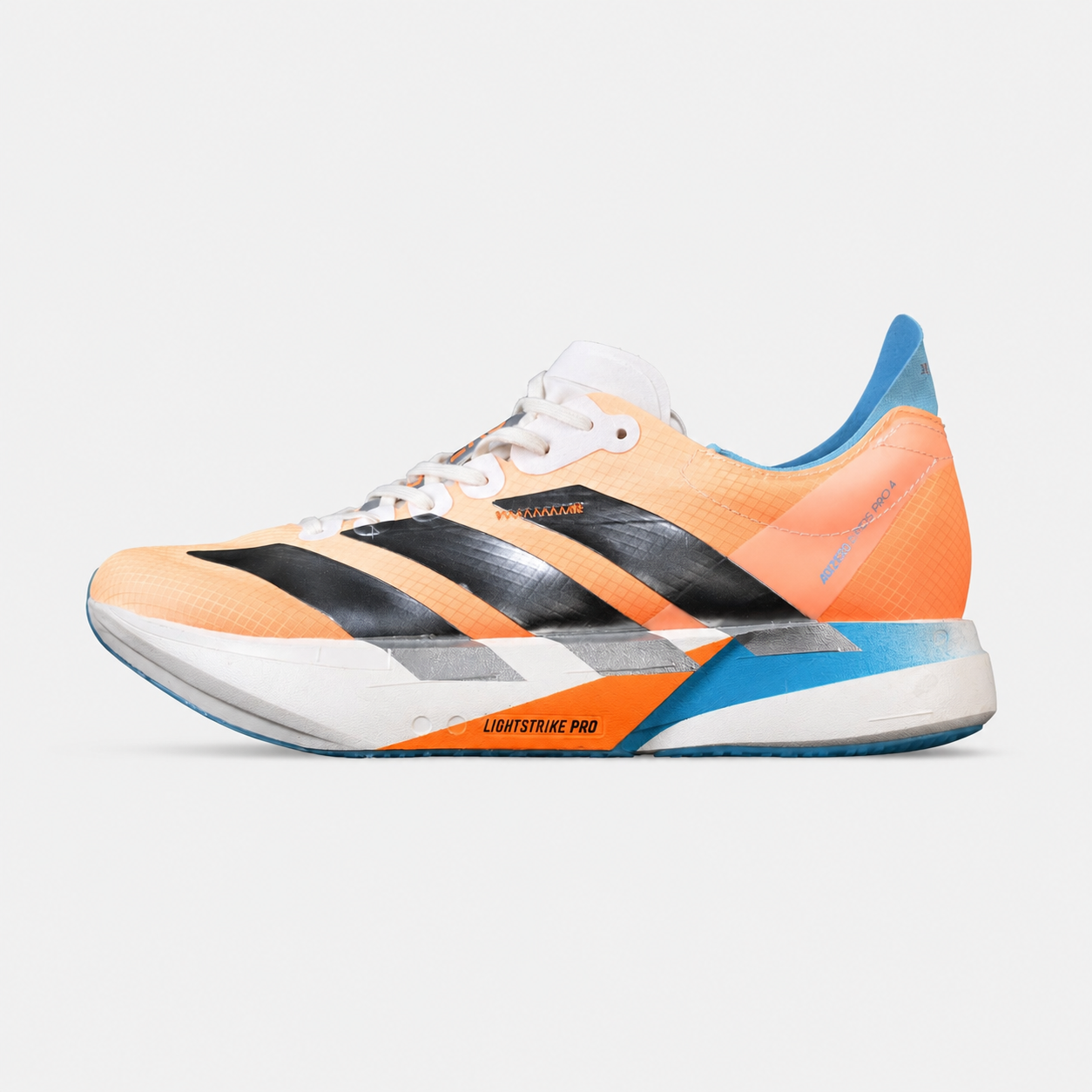 Adidas Adizero Adios 4 M KH6360 Lightweight Breathable Low-Top Running Shoes