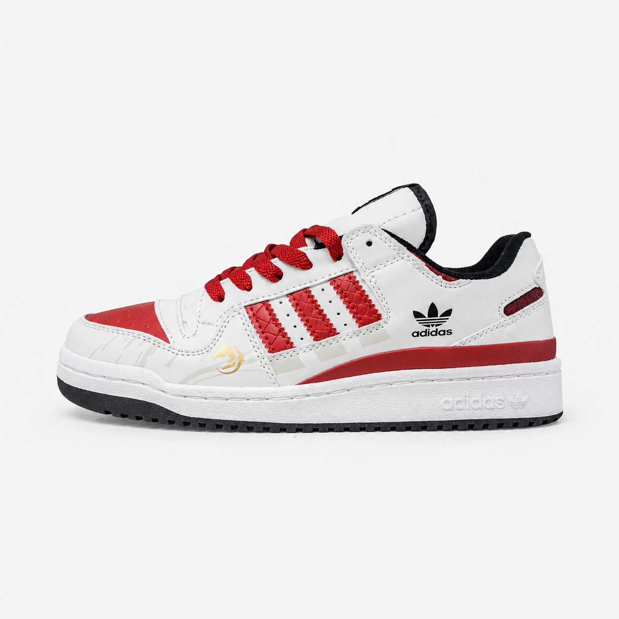 Adidas Originals Forum Low Retro Leather Basketball Lifestyle Shoes IH7830