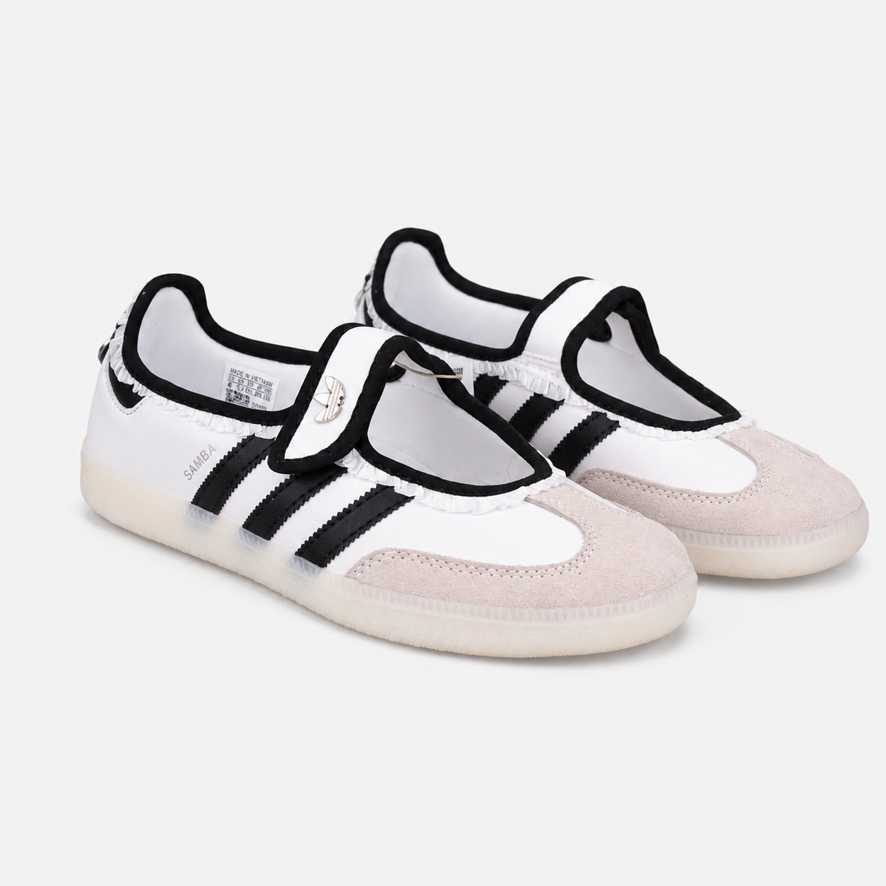 Adidas Originals Samba Jane W Women's Mary Jane Shell Toe Sneakers - KH62312622