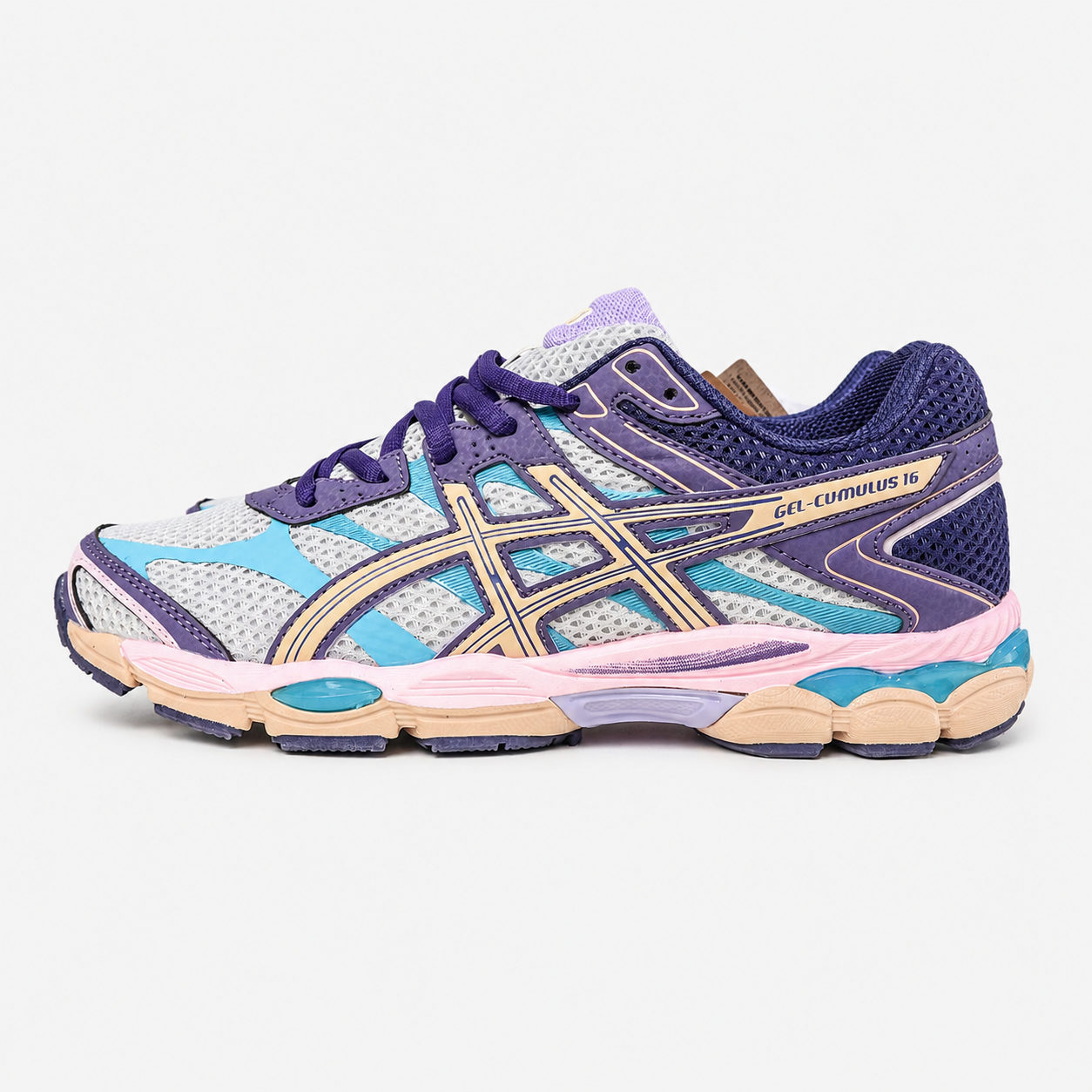 Asics Gel-Cumulus 16 Retro Breathable Cushioned Running Shoes - 1203A733 100