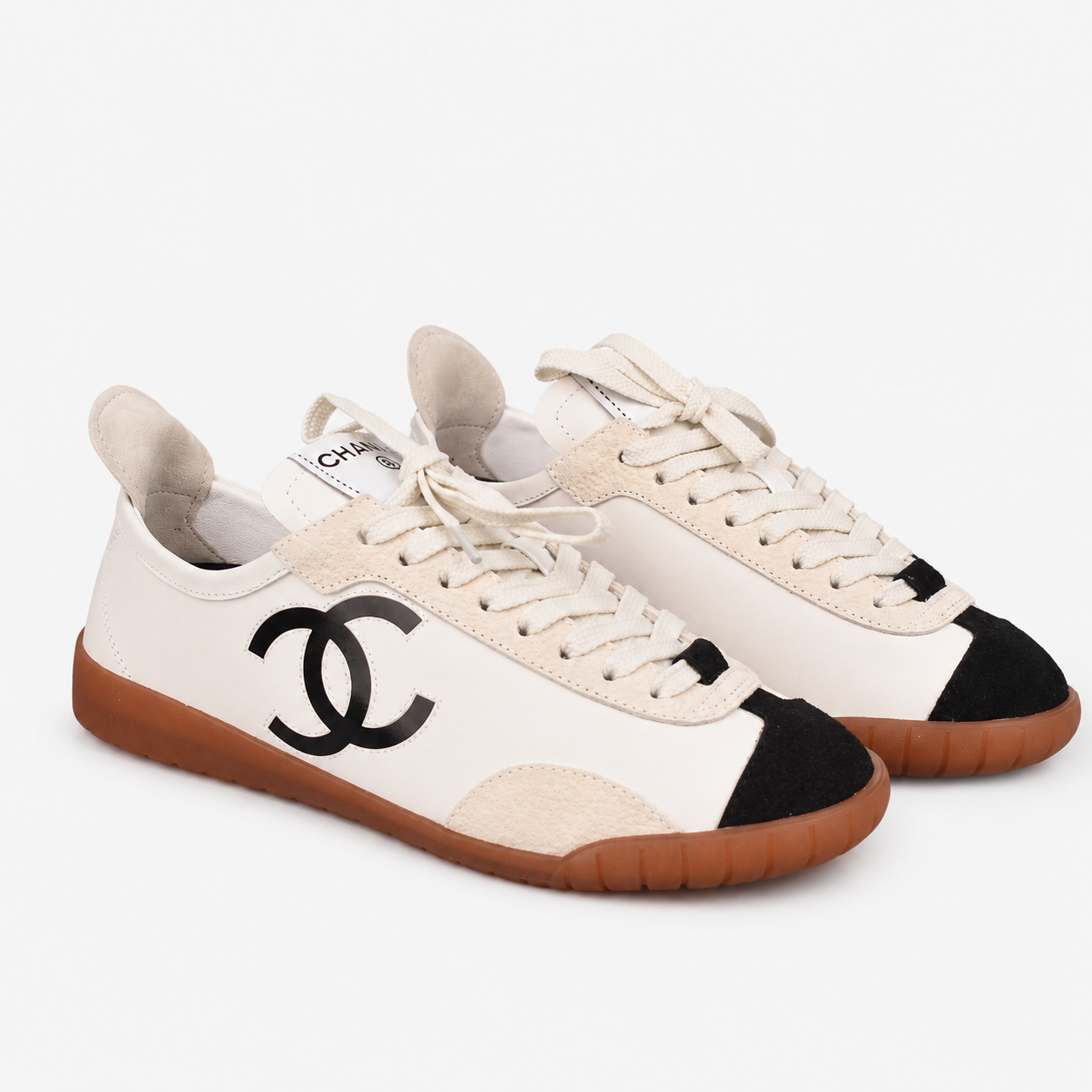 Chanel Diamond Quilted Baseball Sneakers Women's Luxury Tennis Shoes - G39792