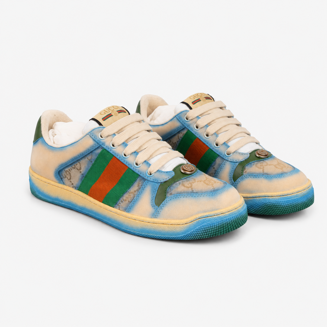 Gucci Shift Series Retro German Army Trainers (GAT) 2025 Early Autumn Sneakers 6695822936