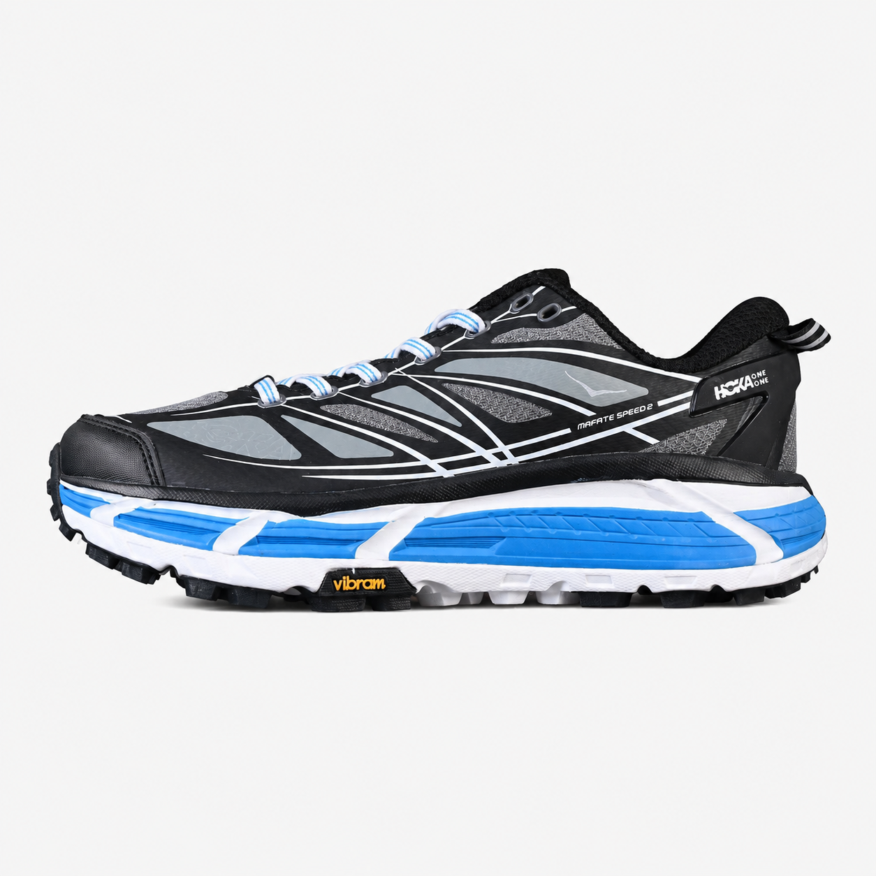 Hoka Mafate Speed 2 Ultra-Lightweight Cushioned Trail Running Shoes 1126851 BWHT