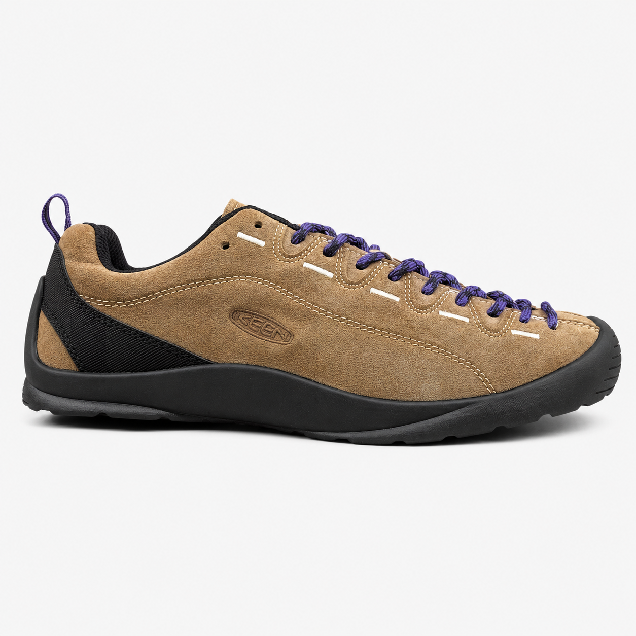 KEEN Jasper Suede Sneakers - Retro Low-Top Outdoor Hiking & Camping Shoes