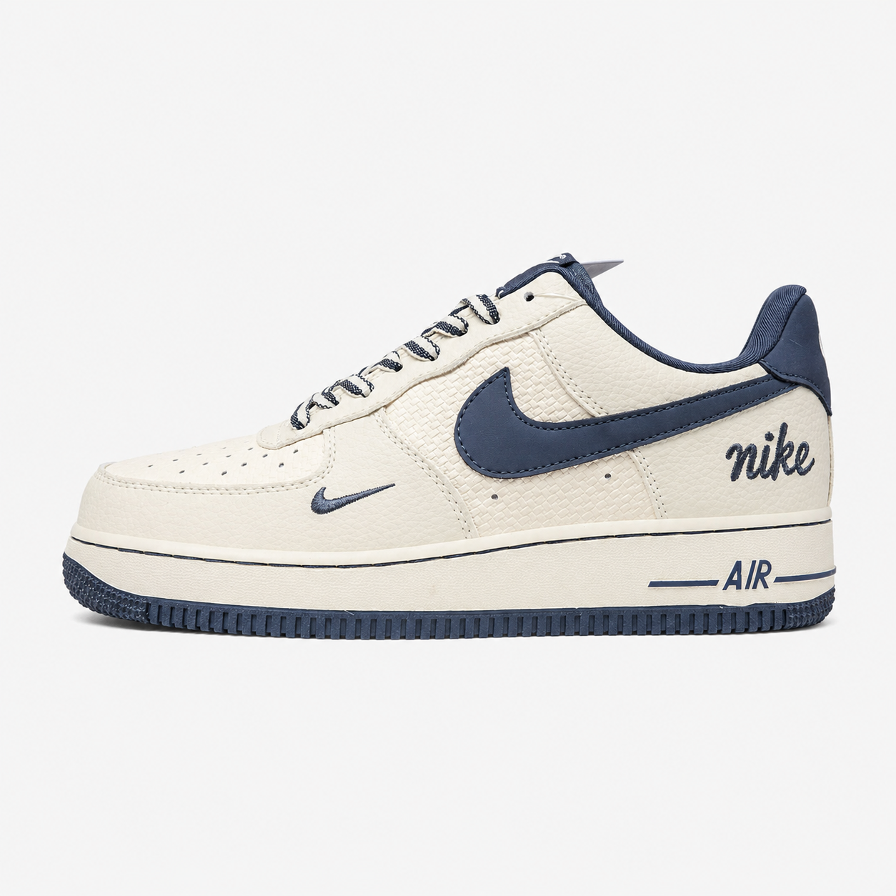 Nike Air Force 1 Low '07 'Off-White Navy' Sail Midnight Navy - FV3694-110