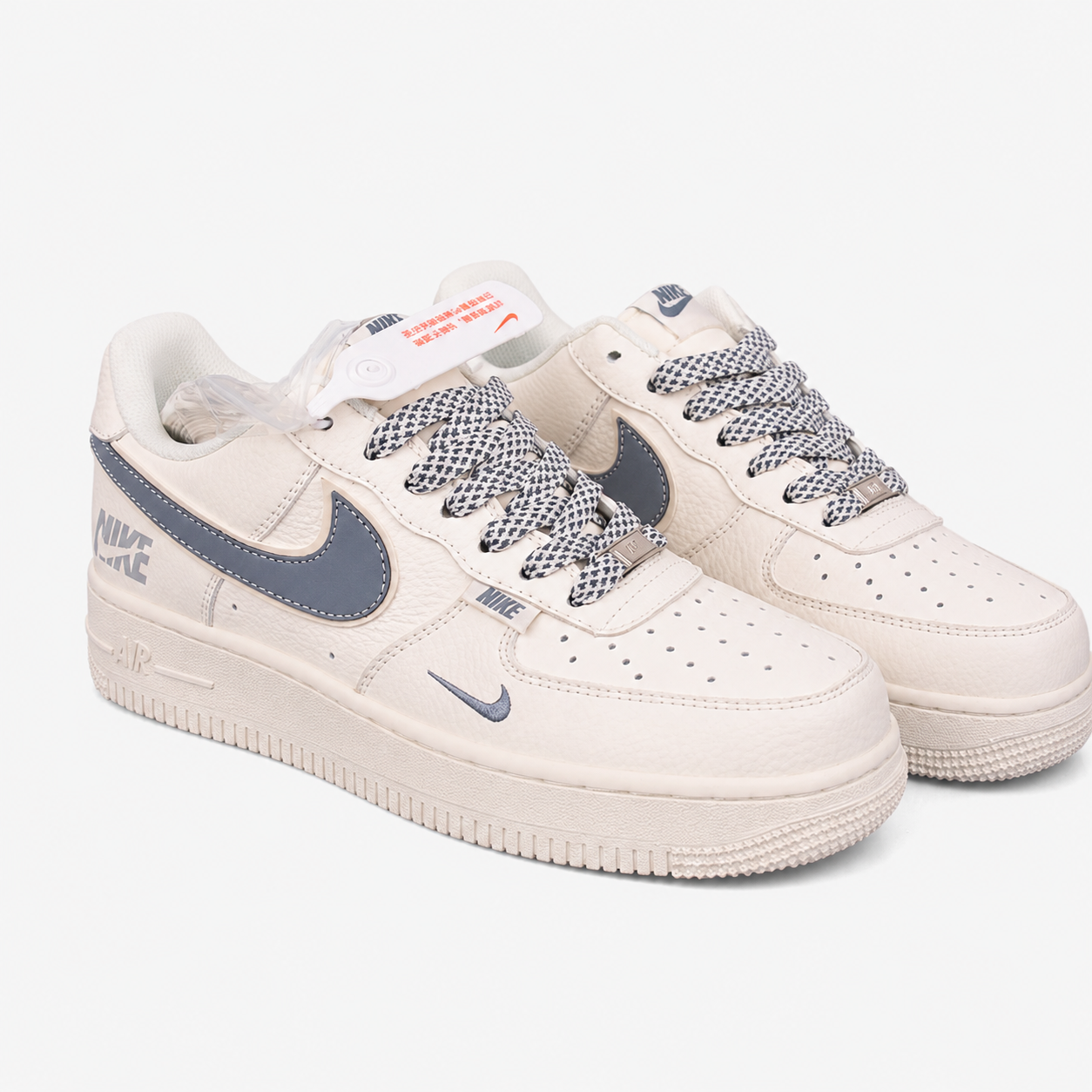 Nike Air Force 1 Low 'Light Grey' Classic Sneakers - CS5288 091331133