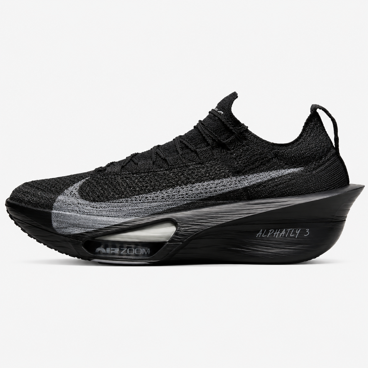 Nike Air Zoom Alphafly Next% 3 Electric Carbon Fiber Marathon Running Shoes - Black HV6350-001